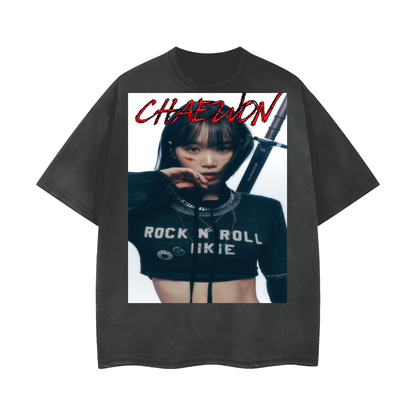 Chaewon Vintage Oversize T-Shirt (UniSex)